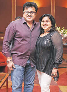 Sarath Kumar and Radikaa's anniv. party