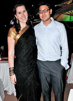 Dinner party at the Leela Palace