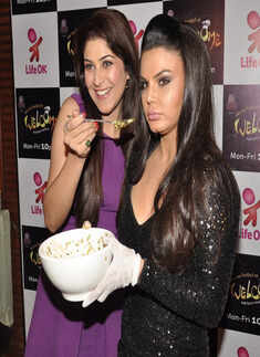 Rakhi @ food show launch