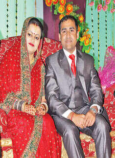 Smriti and Varun Bajpai's wedding reception