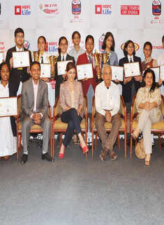 Soha at 'Spell Bee'13' event