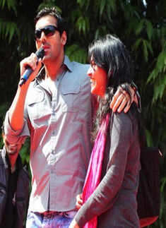 John, Prachi & Chitrangda @ Hindu College
