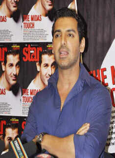 John at a magazine launch