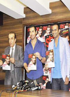 John at a magazine launch