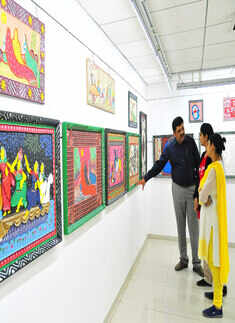 Veena Ashok Kumar's art exhibition