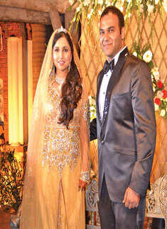 Yuvraj & Akanksha's engagement ceremony