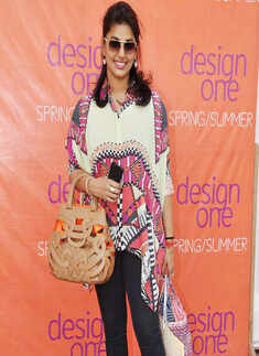 Celebs @ 'Design One' exhibition