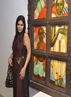 Anjolie Ela Menon's art show