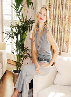 Kate Moss stops traffic with topless poster