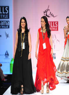 WIFW '13: Day 3: Ekta Jaipuria & Ruchira Kandhari