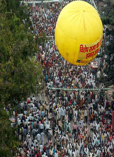  'Adhikar Rally' in Delhi