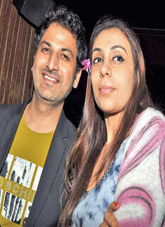 Paras & Shalini's post show party