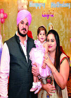 Gujri's first birthday party