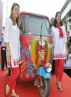 'Red Rickshaw Revolution' campaign