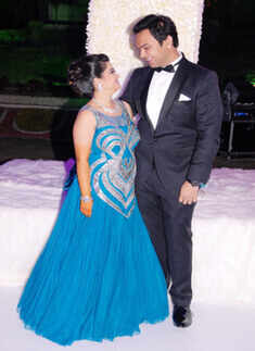 Karan, Charanpreet Jaiswal's wedding party