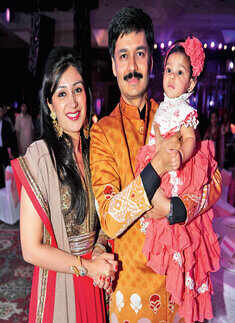 Saharasri's granddaughter's annaprashan