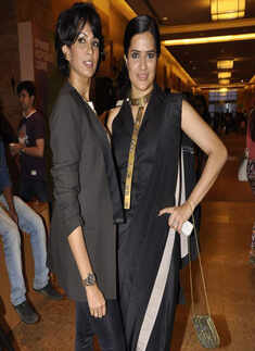Celebs attend LFW'13