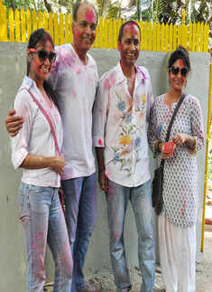 Celebs @ Shabana-Javed's Holi