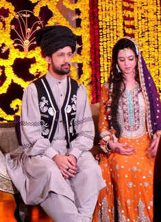 Atif Aslam ties knot with long-time sweetheart