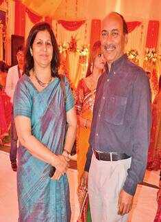 Amit and Neha's party in Kanpur