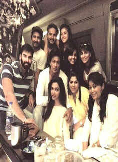 On the sets: 'Chennai Express'