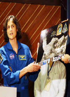 Sunita Williams in Delhi!