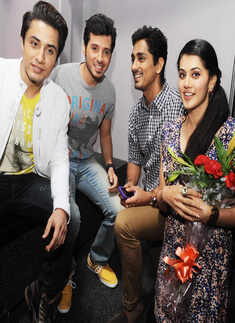 Film promotion: 'Chashme Baddoor'