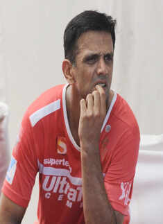 Practice session: Rajasthan Royals