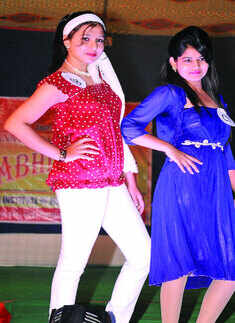 Fashion show at Abhivyakti '13