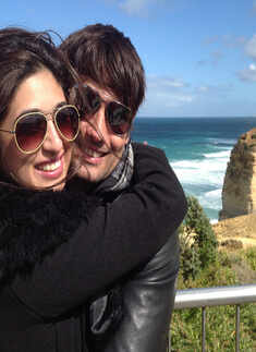 Vivian and Vahbbiz rocking honeymoon!