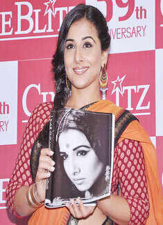 Vidya Balan launches magazine cover