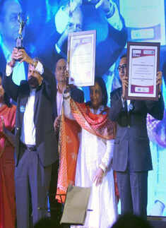 Celebs @ charity awards night