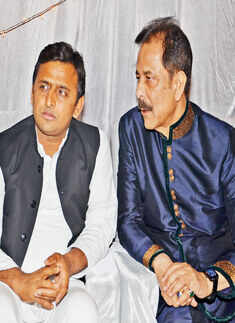 Akhilesh @ Lord Khaled Hameed's dinner party