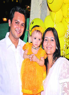 Aisha's first birthday bash