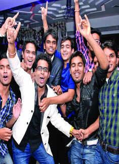 Farewell bash of S B Jain College