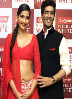Sonam, Ayushman @ product launch