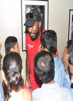 Chris, Sid with NGO kids