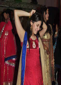 Ayesha & Nakul's sangeet ceremony