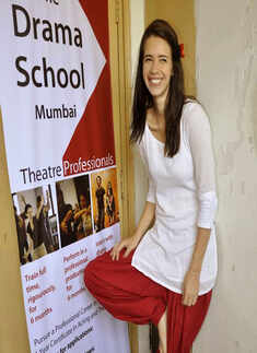 Kalki at drama school