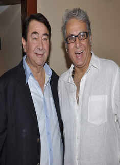 Jackie, Randhir @ Film mahurat