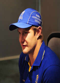 Shane Watson's photoshoot
