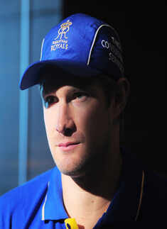 Shane Watson's photoshoot