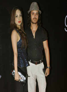 Celebs at Blackberrys show