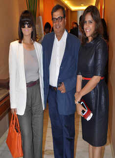 Subhash, Neeta @ an event