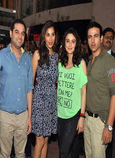 Preity promotes Ishkq In Paris