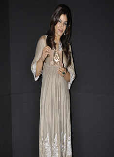 Raveena at album launch