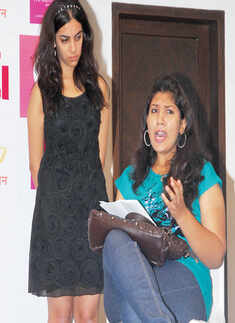 An evening with a theatre personality