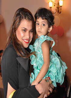 Rituparna's daughter Rishona's birthday