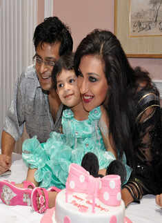 Rituparna's daughter Rishona's birthday
