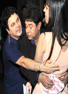 TV actor Ashiesh Roy's b'day bash